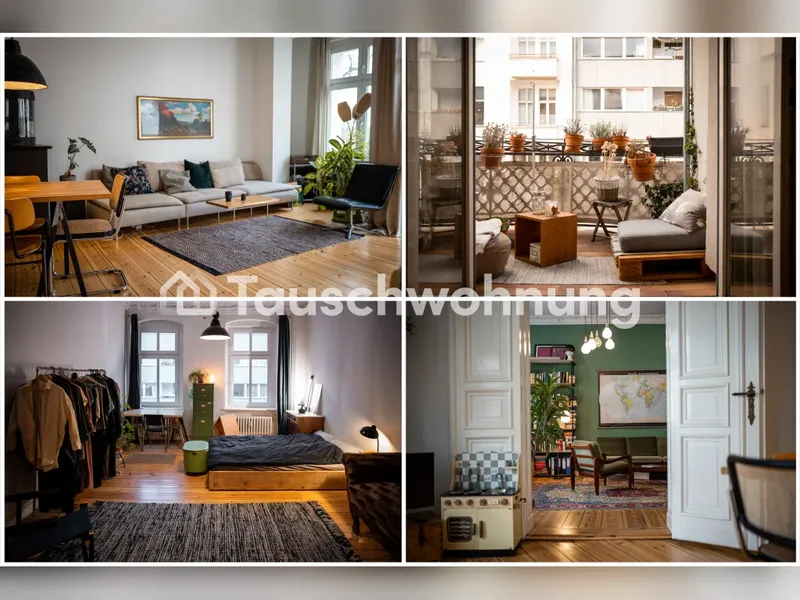 Tauschwohnung: 4-Zimmer Altbau Wohnung am Richardplatz gegen 3 Zimmer — photo 1